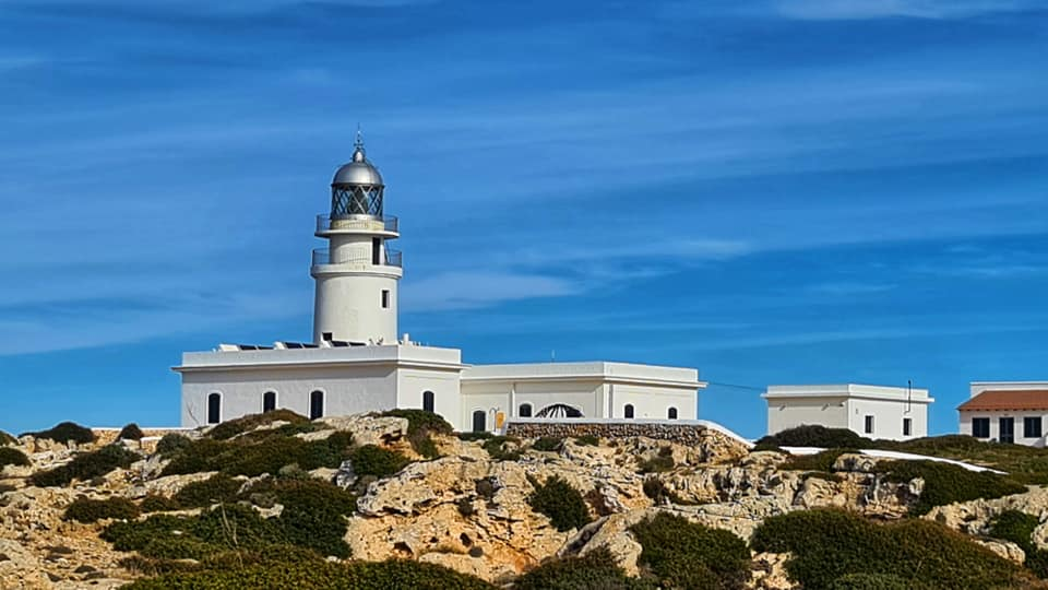 The lighthouse during the day